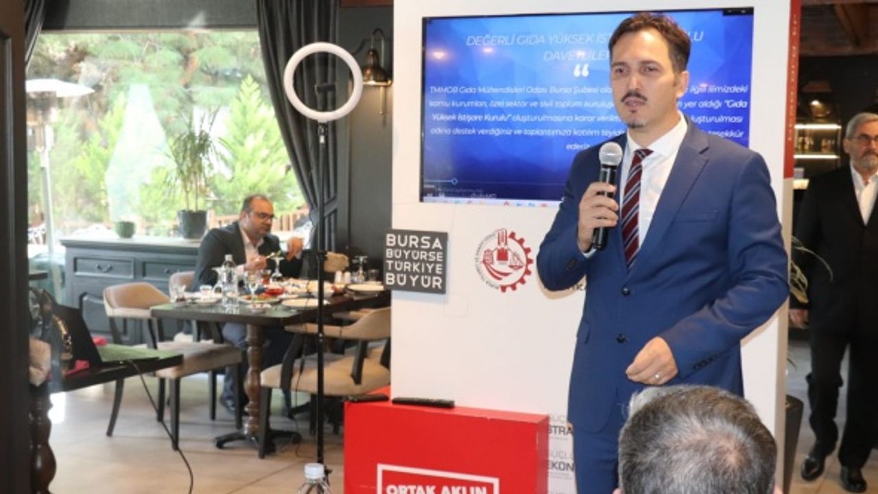 Türkiye'de ilk Gıda Yüksek İstişare Kurulu Bursa'da kuruldu