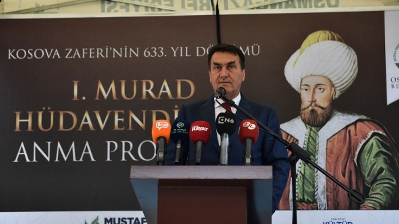Şehit padişah Kosova’nın ardından Bursa’da da anıldı