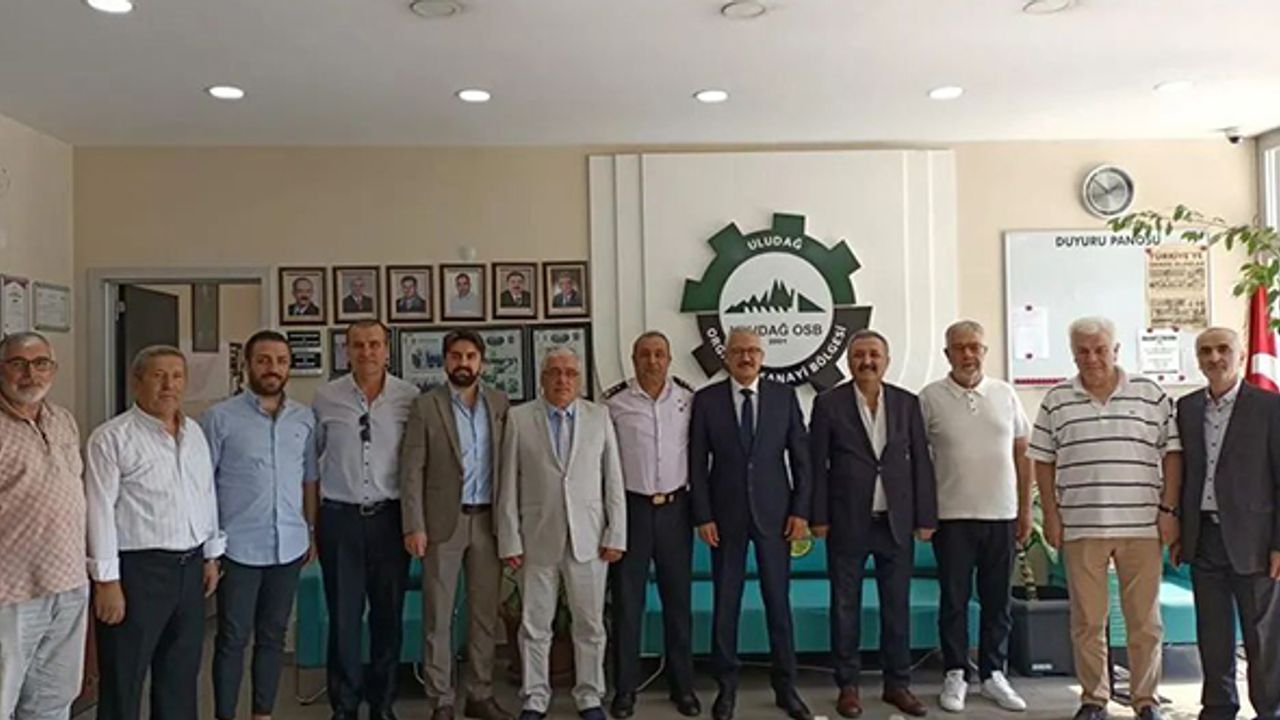 PROTOKOLÜN ULUDAĞ OSB ZİYARETİ