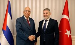 Hazine ve Maliye Bakanı Nebati, Küba Başbakan Yardımcısı Ruiz ile görüştü