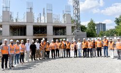 Yapı denetimciler, sismik izolatörleri inceledi