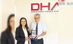 Yalova Valisi Hülya Kaya’dan DHA’ya ziyaret