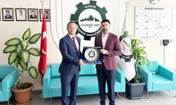 Kırgızistan Büyükelçisi Uludağ OSB’yi ziyaret etti