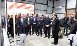 Beton laboratuvarı hizmete açıldı