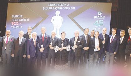 BUSİAD ödülleri sahiplerini buldu