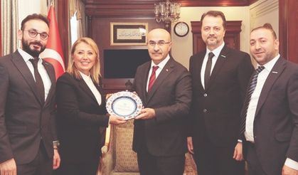 TEKSİDER’den Vali Demirtaş’a ziyaret