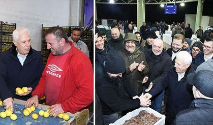 Bozbey, ilçelerde vatandaşlarla buluştu