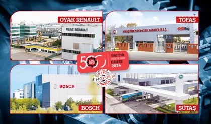 İSO 500 listesinde Bursa’dan 27 firma