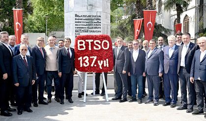 BTSO 137. yaşını kutladı