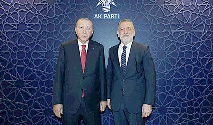 Cumhurbaşkanı Erdoğan BTSO Başkanı Burkay'ı kabul etti