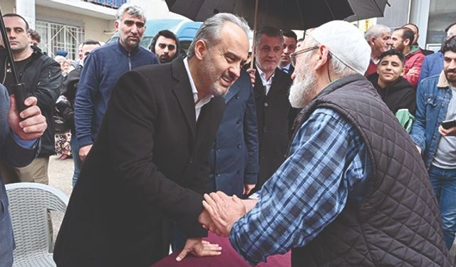 BAŞKAN AKTAŞ’IN SEÇİM ÇALIŞMALARI SÜRÜYOR