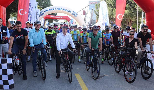 Pedallar daha Yeşil Bursa için çevrildi