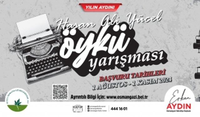 Osmangazi’den Hasan Ali Yücel Anısına Öykü Yarışması