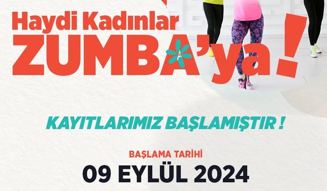 Kadınlar için zumba dersleri başlıyor