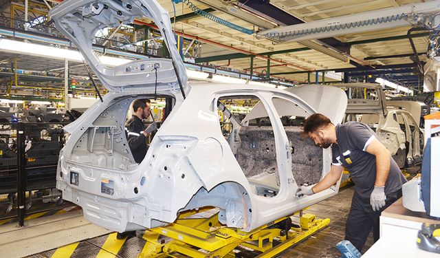 Otomotiv üretimi şubatta yüzde 13,3 azaldı