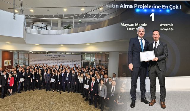 Maysan Mando’ya TAYSAD’dan “Sinerji” ödülü