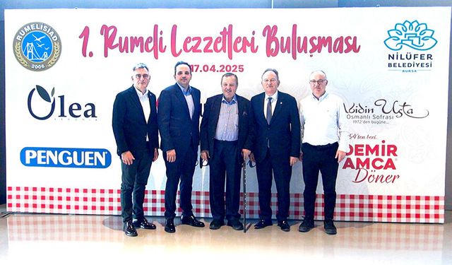 Rumeli sofraları Bursa’da kuruldu