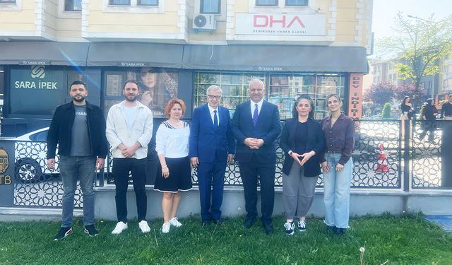 DHA Genel Müdürü Coşkun'dan ziyaret