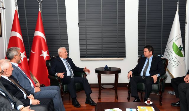 Başkan Aydın ve Başkan Bozbey’den iş birliği mesajları