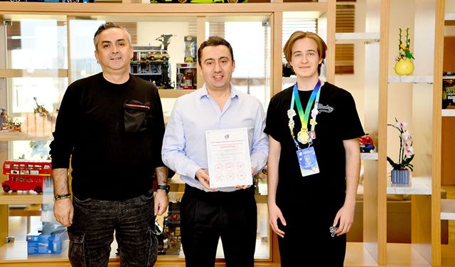 Şahinkayalı Efe projesiyle dünya birincisi oldu