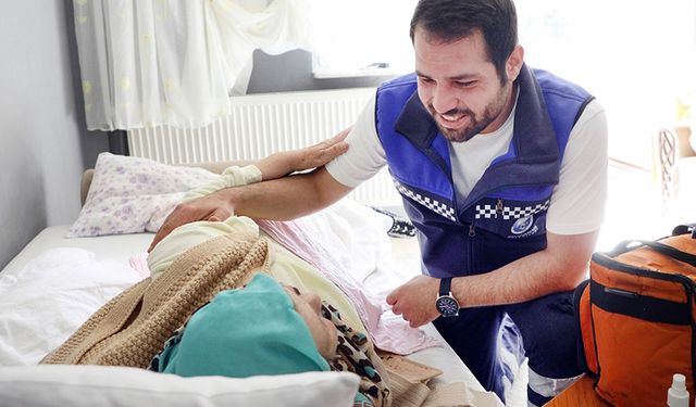 Mudanya Belediyesi'nden ücretsiz evde sağlık hizmeti