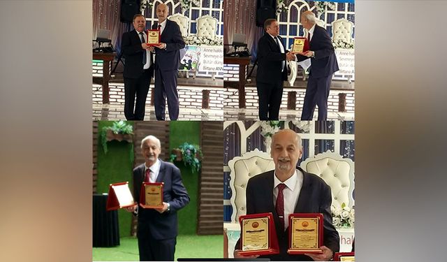 Cemal Kırgız'ın ödül gururu