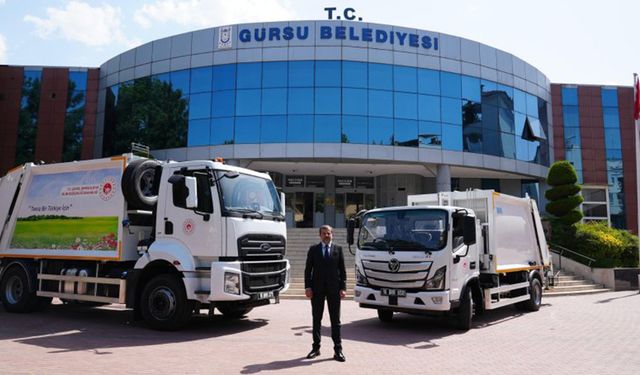 Gürsu’ya Çevre Bakanlığı’ndan hibe araç