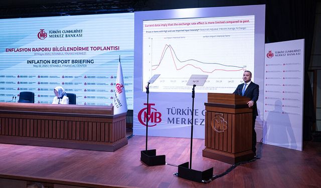 Merkez Bankası enflasyon tahminini sabit tuttu