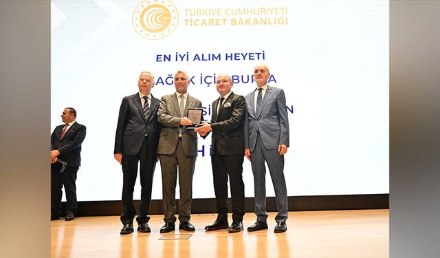 ‘Sağlık İçin Bursa’ Projesine En İyi Uygulama Ödülü