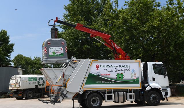 Osmangazi Belediyesi yerüstü çöp konteyner sistemine geçiyor