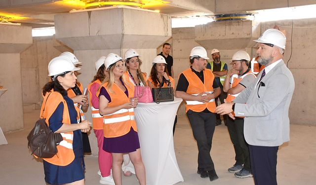 YAPİDER ilk sismik izolatörlü projeyi inceledi