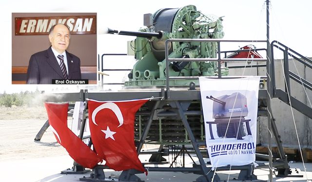 Ermaksan ürettiği deniz topunun ilk atış testlerini yaptı