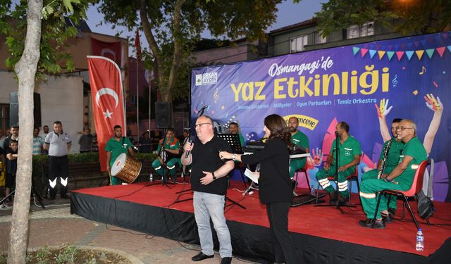 Osmangazi Belediyesi yaz coşkusunu mahallelere taşıyor