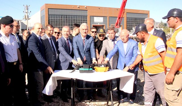 Kayapa OSB polis merkezinin temeli atıldı