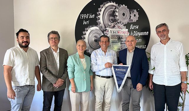 BUKSİAD’dan Ekohaber’e ziyaret