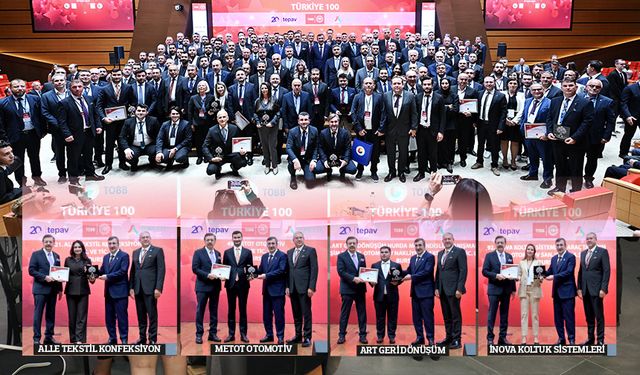Bursa’dan 4 firma “Türkiye 100” listesinde