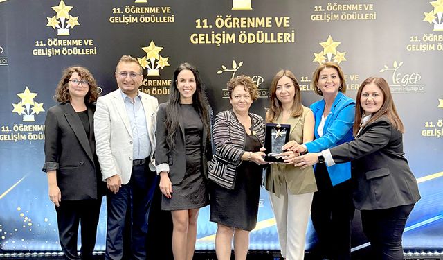 Kadın emeğine değer katan projeye ödül geldi