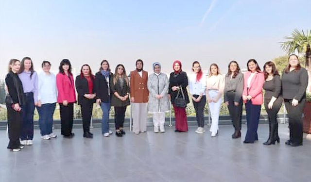 Kadın gazetecilerden kıymetli buluşma