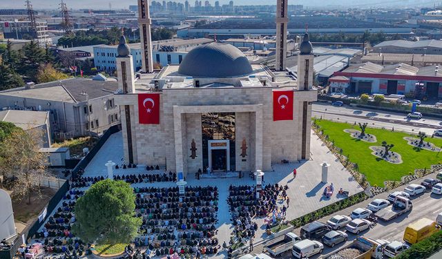 Yeni DOSAB Camii açıldı