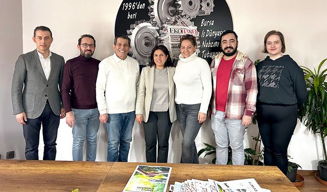 Büyükşehir’den gazetemize ziyaret