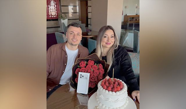 Sema Üstüntaş Çakar yeni yaşını eşiyle birlikte kutladı