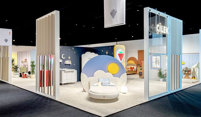 Çilek’in tasarımları uluslararası fuarların odak noktası oldu