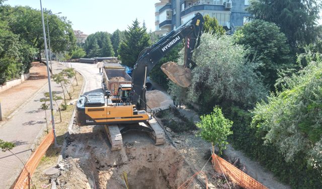 Büyükşehir’den güçlü altyapı için güçlü hamle