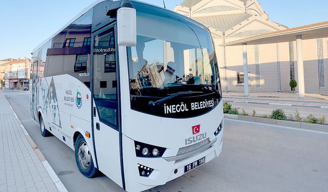 İnegöl Belediyesi’nden hastalara ücretsiz servis imkânı