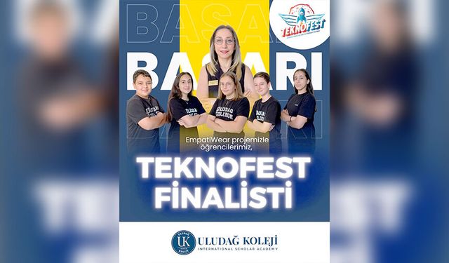 Uludağ Koleji öğrencilerinden TEKNOFEST başarısı