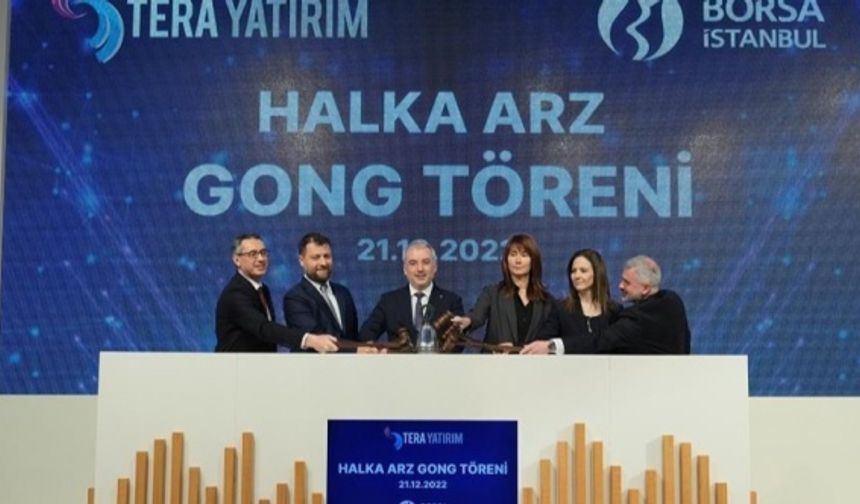 Borsa İstanbul'da gong, Tera Yatırım için çaldı