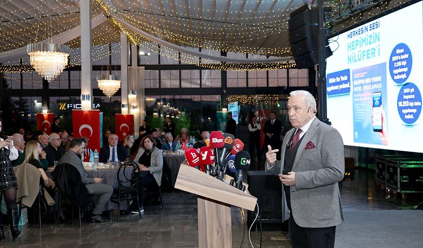 Başkan Özdemir, Nilüfer’de 1 yılı değerlendirdi