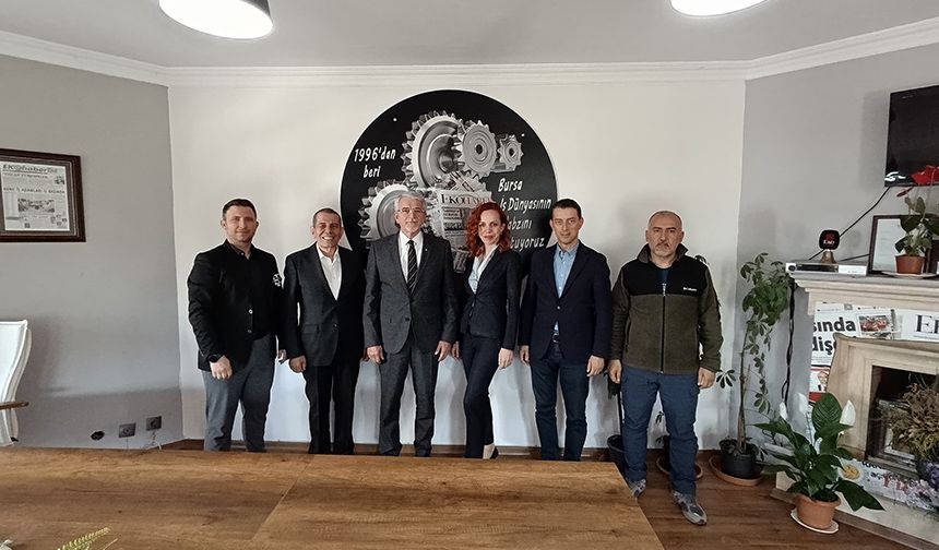 Muzaffer Çilek'ten Ekohaber'e ziyaret