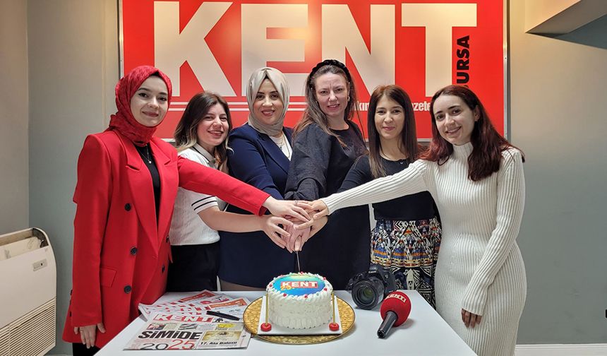 Kent Bursa Gazetesi 25 yaşında