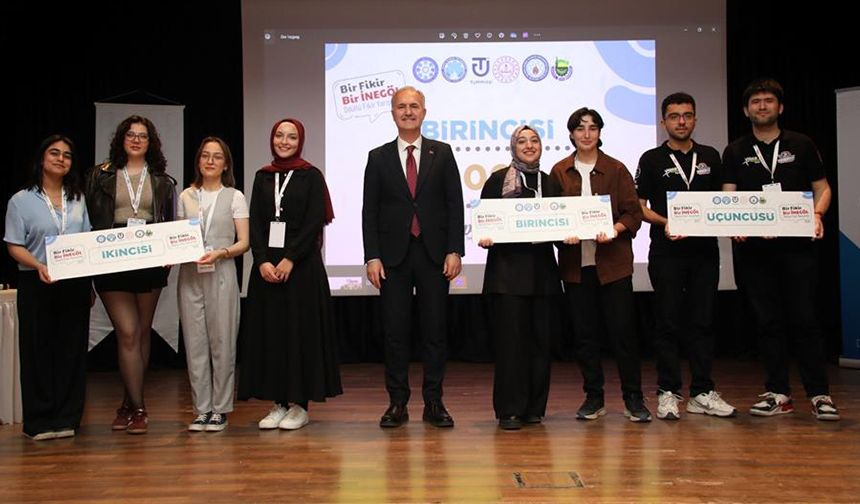 BTÜ’lü öğrencilerin tarımsal projesine üçüncülük ödülü